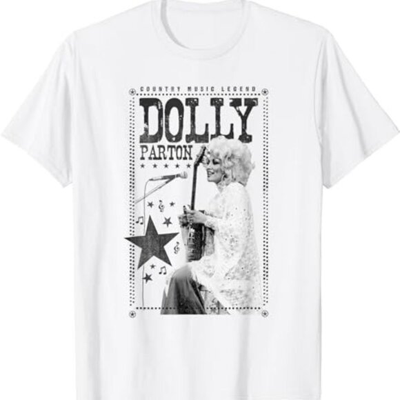 Julia A Tops - White Graphic Short Sleeve Tee